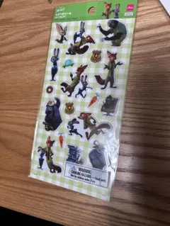 [DAISO] 新品 ズートピア ペタペタシール