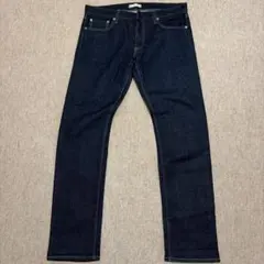 UNIQLOダークブルー ストレートデニム　35インチ