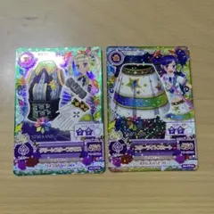アイカツカード スターアニス 藤堂ユリカ グリーンスターブラウス