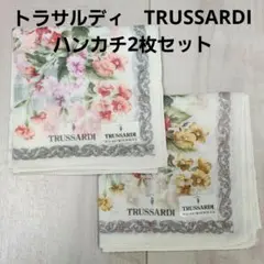 新品★トラサルディ ハンカチ2枚組