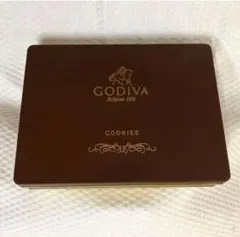 【GODIVA】クッキー缶
