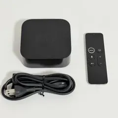 Apple TV 4KHDR 64GB 本体 リモコン ケーブル付き - メルカリ