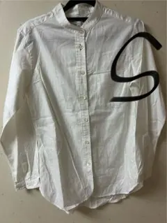 ユニクロ　イネス　ホワイトコットンシャツ S