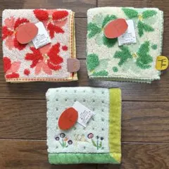 新品⭐︎ブルーミング中西　ハンカチ3枚セット　ギフト　プレゼントのサムネイル