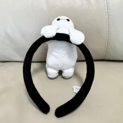 【美品】ディズニー ベイマックス ぬいぐるみカチューシャ