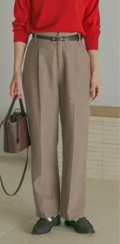 [新品タグ付] アーバンリサーチ　ドアーズ　ウールミックストラウザーM