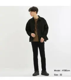 GU ワンダーシェイプカラースキニーパンツ　29 メンズストレッチ