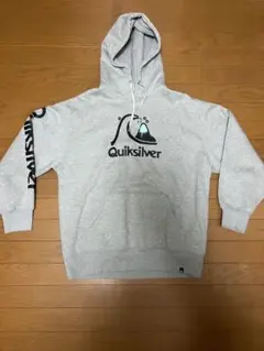 Quiksilver クイックシルバー パーカー グレー Mサイズ