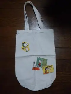 スヌーピー エコバッグ 薄手キャンバス