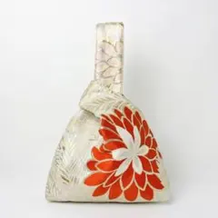 帯リメイク　ハンドバッグ　お散歩バッグ　ミニバッグ　和装　和物　ハンドメイド