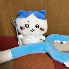 【新品未開封】【12点セット】ちいかわ超BIGさすまたぬいぐるみ全2種×6 🌱新商品🌱 『大地に立つ！すくっとぬいぐるみ（#うさぎ）』 2,200円