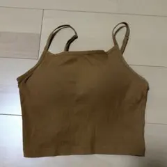 GU ブラトップ キャミソール ブラウン Sのサムネイル