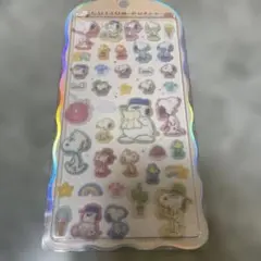 スヌーピー コットンパフィーシール