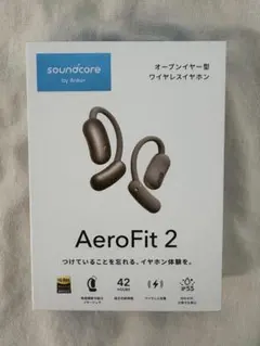 Soundcore AeroFit 2 オープンイヤー型ワイヤレスイヤホン