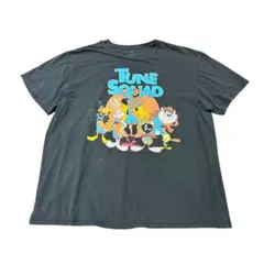 Tシャツ　スペース•ジャム　ルーニーテューンズ　ブラック　2XL 古着　8hのサムネイル