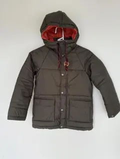 デニム＆ダンガリー オリーブグリーン ダウンコート