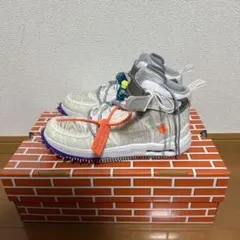 Off-White × Nike Air Force 1 Mid White