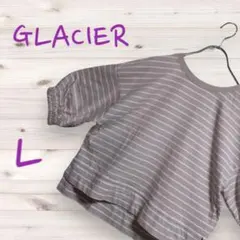 グラシア ボーダー カットソー 五部袖 ドロップショルダー トップス ハニーズ