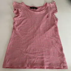 RALPH LAUREN ボーダー フリル Tシャツ 130cmのサムネイル