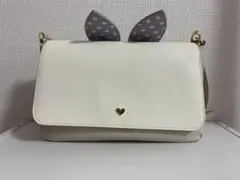 【限定】サマンサタバサ ミスバニー うさみみ 耳付 ショルダーバッグ