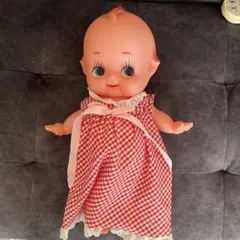 特大60cm】Kewpie キューピー人形 レースドレス 昭和レトロ 希少