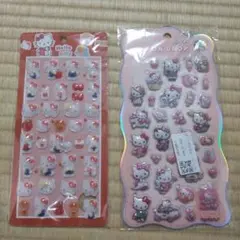 キティ　シール　２枚セット