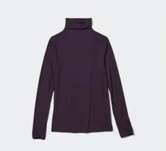 UNIQLO シアージャージータートルネックT 新品