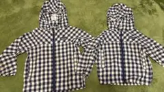 patagonia チェック柄ジャケット 2T&4T 2着セット