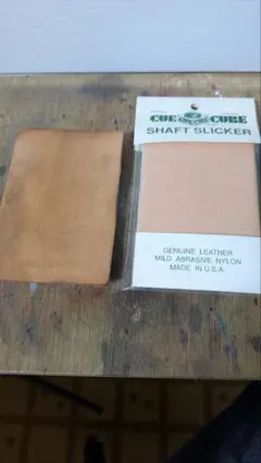 Shaft Slicker & Cue Tip Tool セット