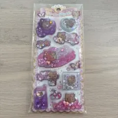 キラキラウォーターインシール　日焼けキティ