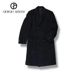 GIORGIO ARMANI カシミヤチェスターコート ジョルジオ アルマーニ〉上質極まるカシミヤコートも見た目と着