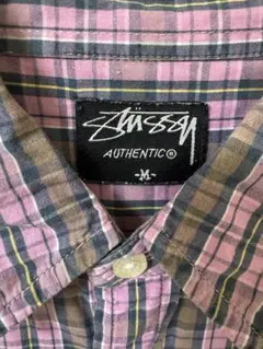 old stussyチェックシャツ