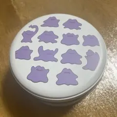 【缶のみ】メタモン スチール缶 小物入れ