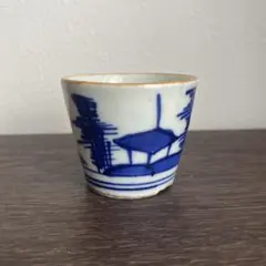 【古伊万里】染付 輪花皿 舟形小皿 手塩皿 江戸〜明治期 和食器 骨董 古伊万里】染付 輪花皿 舟形小皿 手塩皿 江戸〜明治期 和食器 骨董