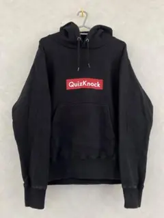 キュリオストア　QuizKnock パーカー黒 Lサイズ キュリオストア QuizKnock パーカー黒 Lサイズ - メルカリ
