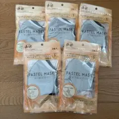【新品】PASTEL MASK 3枚入 3Dしっとりマスク　スモール　5セットのサムネイル