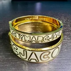 MARC BY MARC JACOBS ゴールドバングル 2個セット / ペア