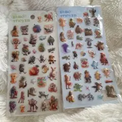 【即日発送】 トゥントゥントゥンサフール 3Dシール