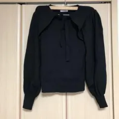 ☆イング　ブラックニット長袖☆お値下げ中！