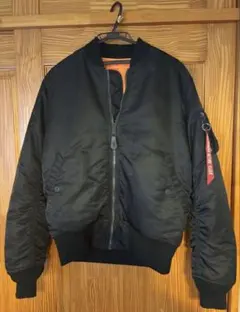 週末セール!MA-1 フライトジャケット ブラック　アルファ