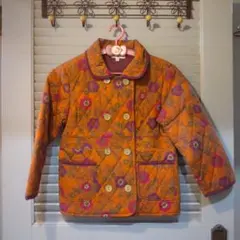 ❉120cm・花柄キルトジャケット❉