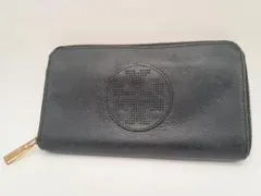 Tory Burch　長財布　ラウンドジップ　ブラック