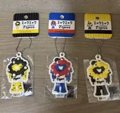 ミャクミャク　阪神タイガース　3Dラバーマスコットキーチェーン　大阪・関西万博