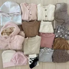 16点　80㎝　90㎝　女の子　子供服　まとめ売り