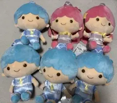 ち*。様 サンリオキャラクターズぽよよんえあぽ～とBIGぬいぐるみ～リトルツイン