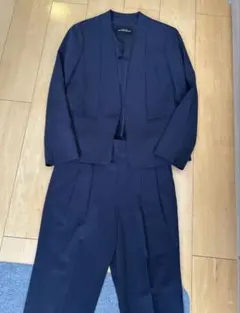 UNITED ARROWS ネイビー パンツスーツ