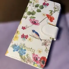 Chesty フラワーバード柄スマホケース