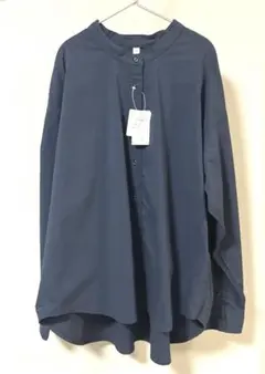 82. ストレッチ ブロード長袖シャツ Mのサムネイル