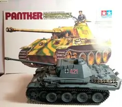 タミヤ1/35ミリタリーミニチュアシリーズドイツ陸軍中戦車パンサー塗装済完成品のサムネイル