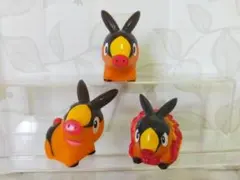 ポケモンキッズ　指人形　ポカブ　3体セット　まとめ売り